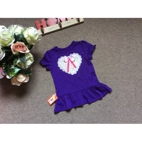 Áo Cotton Tim Ngực đuôi cá-